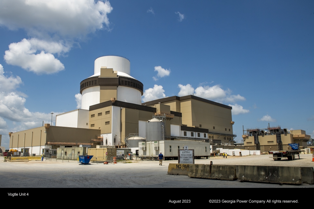 Tretji reaktor jedrske elektrarne Vogtle začel proizvajati elektriko (Photo: Georgia Power)